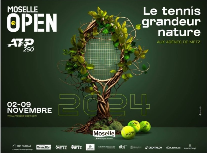 Notre partenariat 2024 avec le MOSELLE OPEN et les meilleurs joueurs de